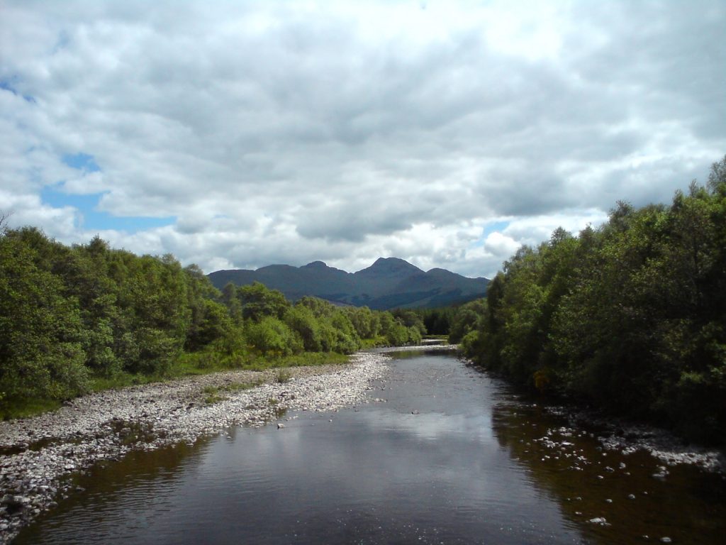 Crianlarich Hills from Strathfillan