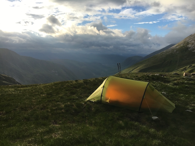 Wild Camping Mamores - Guided Walking Scottish Highlands