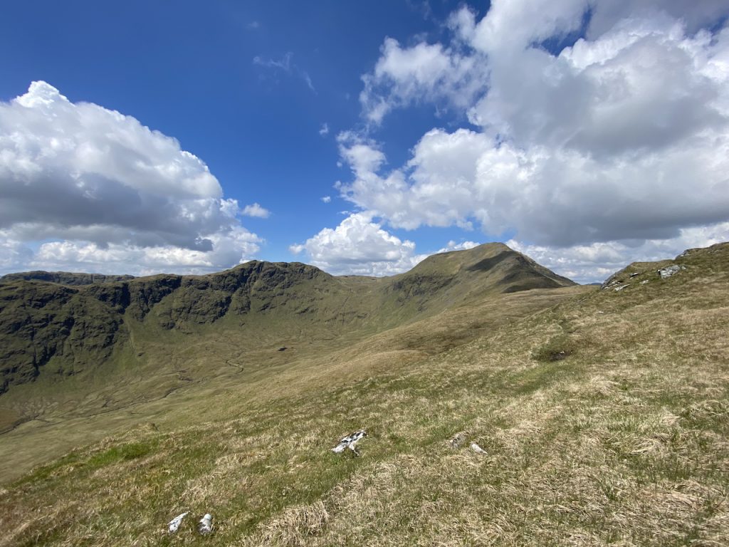 Creag Mhor and Beinn Sheasgarnich