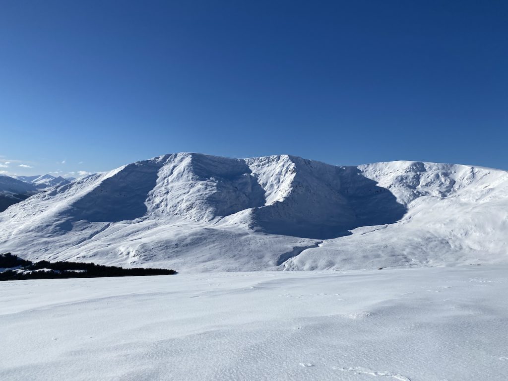 Beinn a'Chaorainn and Beinn Teallach
