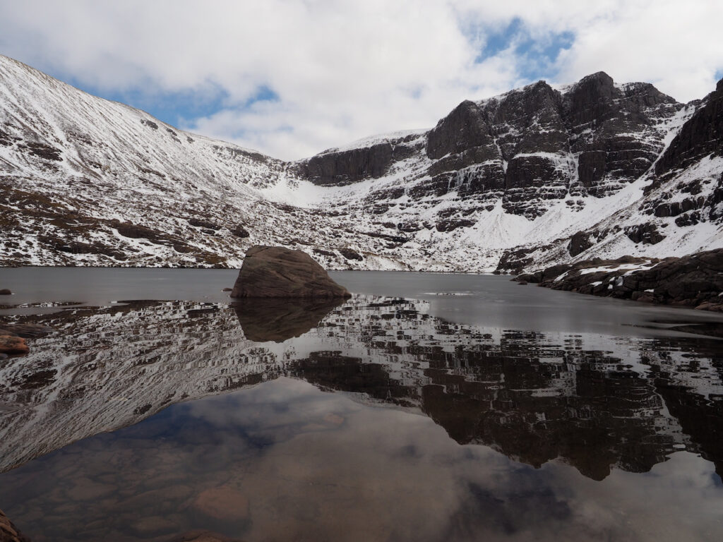 Torridon Winter Walking - Coire Mhic Fhearchair on Beinn Eighe