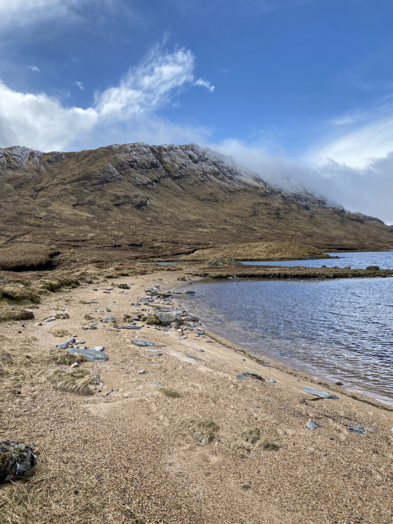 Loch Calavie and Beinn Dronaig