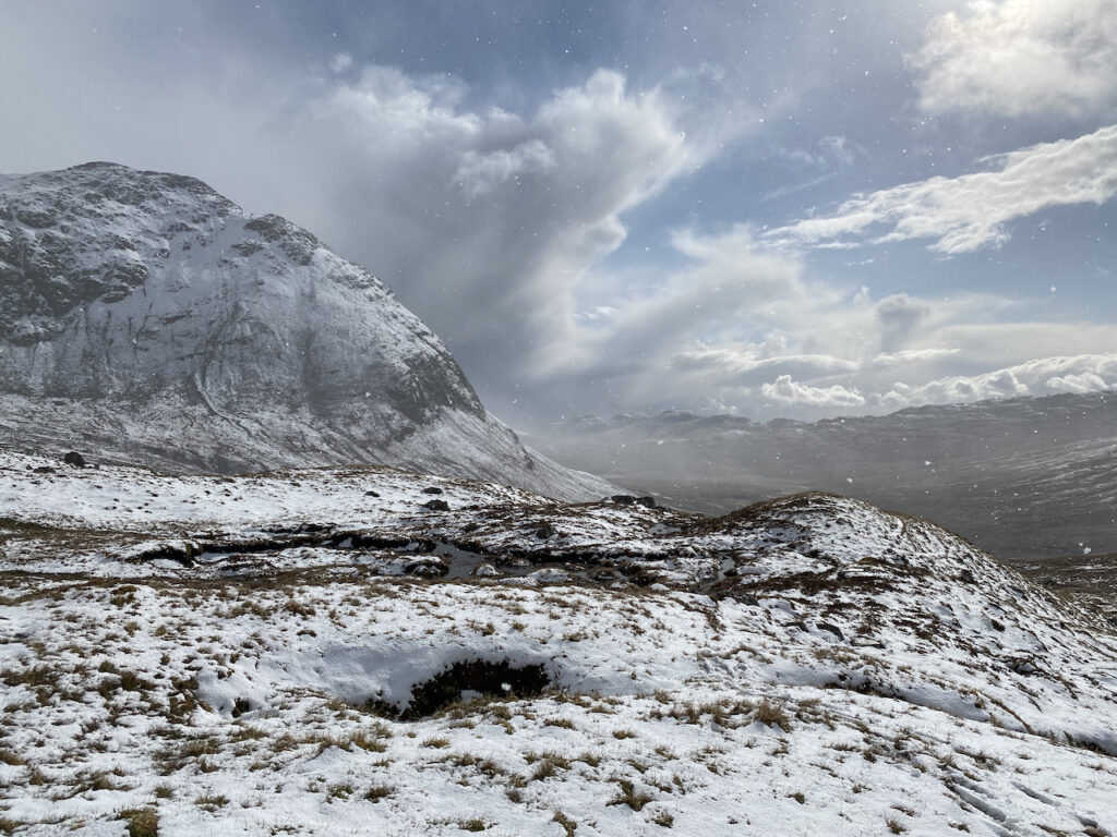 Snow in Coire Beithe