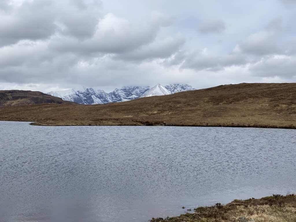 An Teallach from Loch an Tiompain