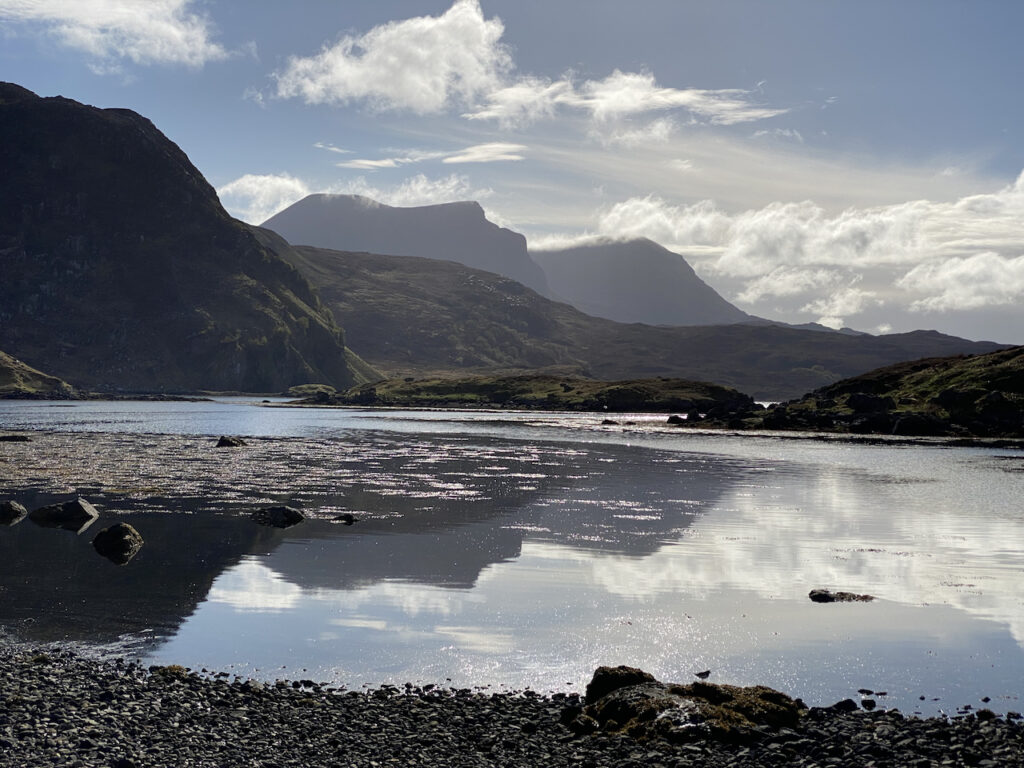 Quinag above Loch Glencoul
