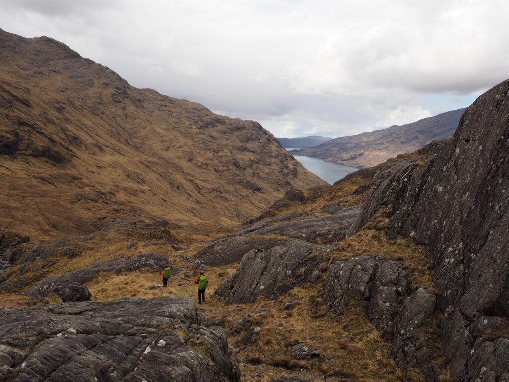 Descending to Loch Nevis