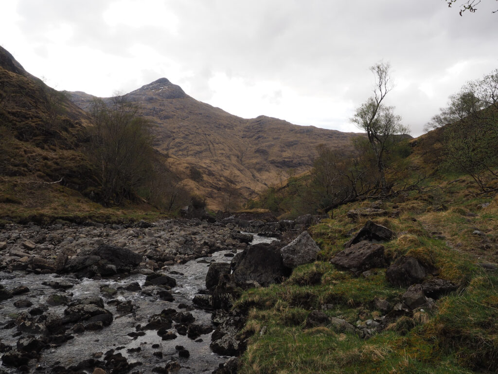Sgurr na Ciche from the River Carnoch