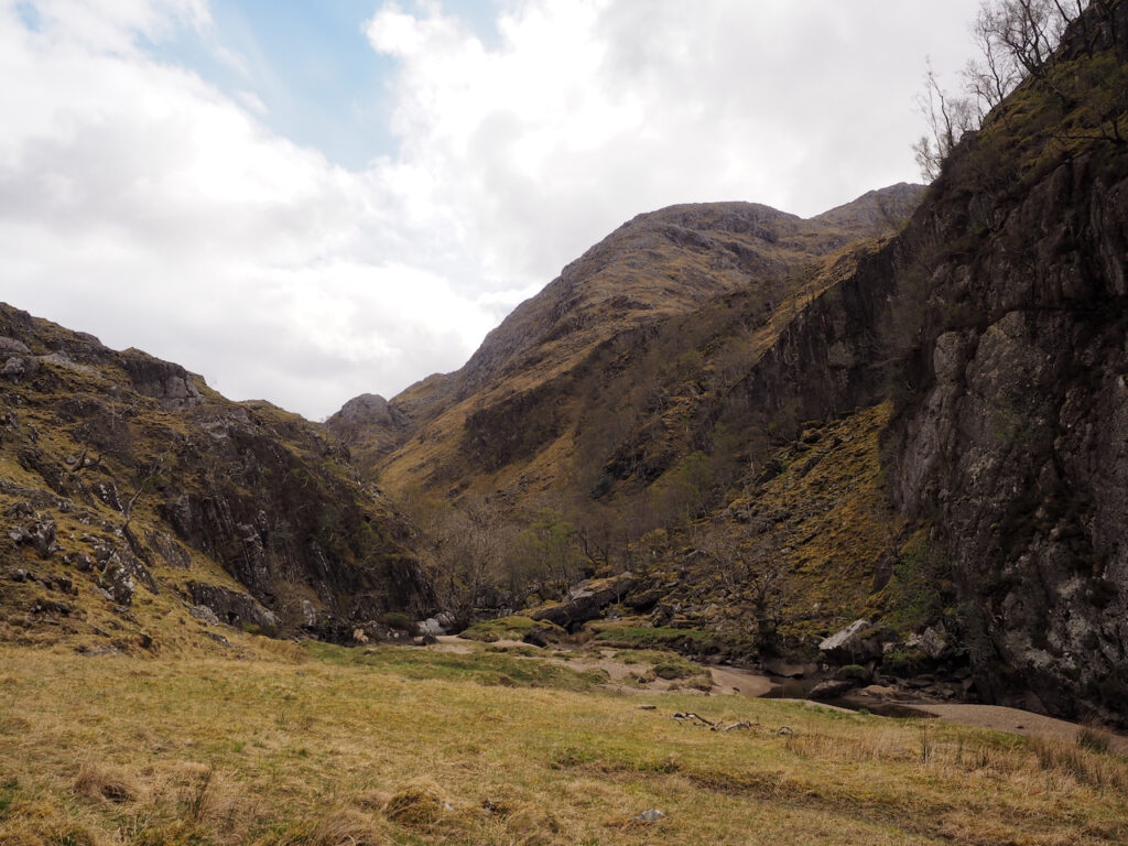 A wild gorge on the River Carnoch