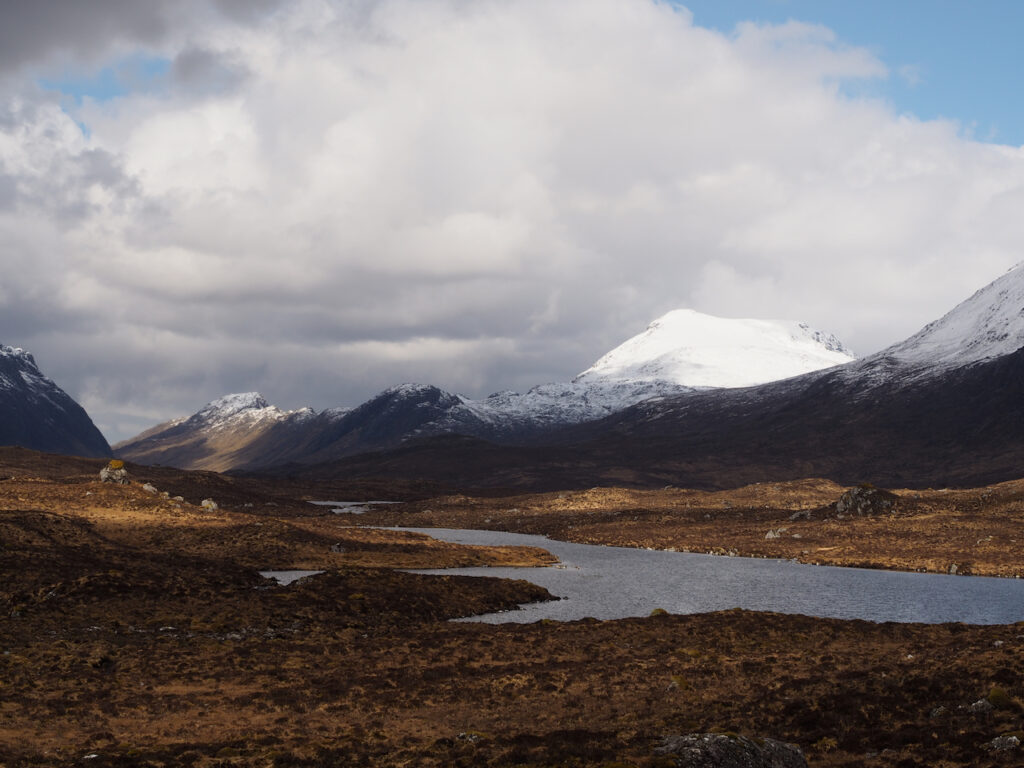 A'Mhaighdean and Lochan Fada in the Fisherfield