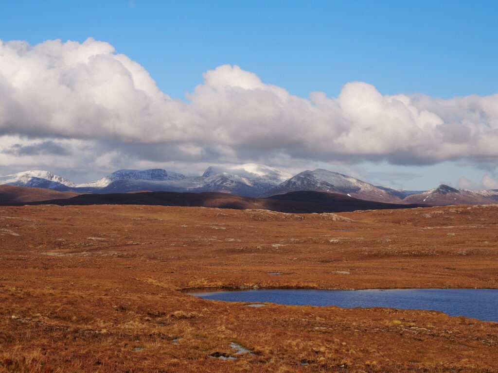 The Beinn Dearg Hills near Ullapool