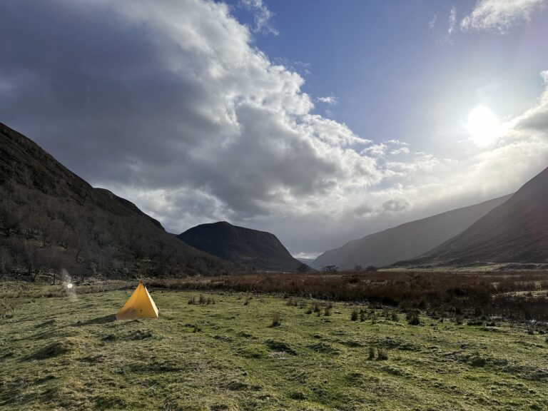 Wildcamping on a Highland Coast to Coast