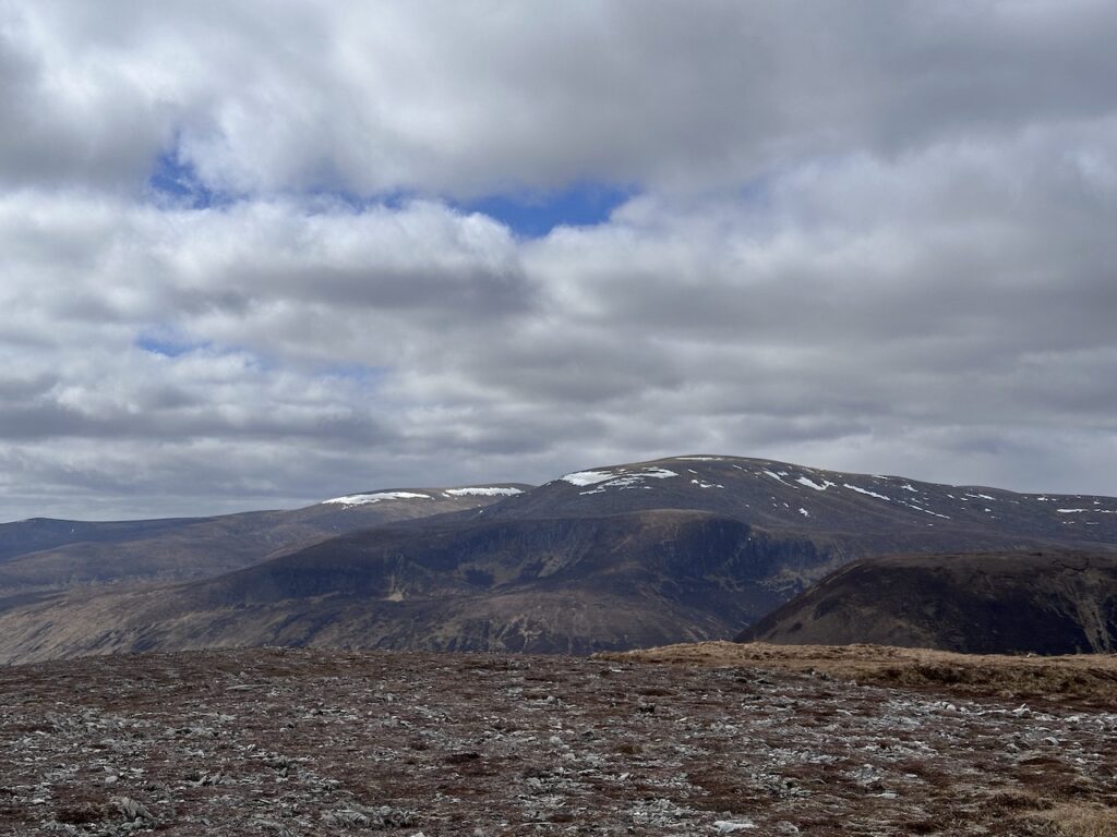 Am Faochagach from Meall a'Chaorainn