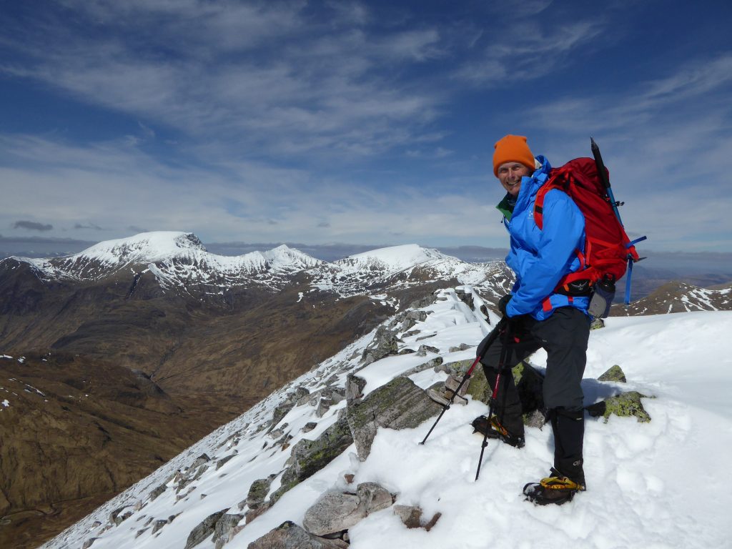 Duncan on Binnein Mor